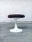 Mid-Century Modern Low Tulip Stool from Tamburin, Sweden, 1970s 6