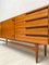 Mid-Century Walnuss Sideboard mit Messing Details, 1960er 6