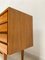 Mid-Century Walnut Sideboard with Brass Details, 1960s 7