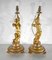 Louis XVI Gilded Bronze Lamp, Set of 2 4