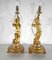 Louis XVI Lampe aus vergoldeter Bronze, 2er Set 4