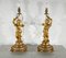 Louis XVI Gilded Bronze Lamp, Set of 2 1