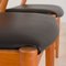 Modell 42 Stühle aus Teak & schwarzem Leder von Kai Kristiansen, 1960er, 2er Set 14