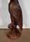 Mahagoni The Royal Eagle Skulptur, 20. Jh 13