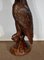 Mahogany The Royal Eagle Sculpture, 20th Century 13