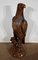 Mahogany The Royal Eagle Sculpture, 20th Century, Image 7