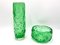 Green Vase and Bowl by Pavel Hlava, Czech Republic, 1968, Set of 2, Image 1
