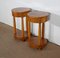 Small Empire Style Side Tables in Cherry, 1950s, Set of 2 3