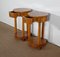 Small Empire Style Side Tables in Cherry, 1950s, Set of 2 4