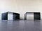Bent Black Glass Coffee Table from Fiam 4