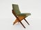 Italienischer architektonischer Stuhl von Campo E Graffi, 1950er 1