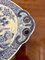 Antique Japanese Blue and White Imari Dish, 1900s 7