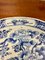 Antique Japanese Blue and White Imari Dish, 1900s 5