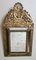 French Napoleon III Style Mirror with Repoussé Crafted Brass Inserts, 1852 1