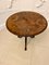 Antique Victorian Quality Burr Walnut Marquetry Inlaid Centre Table, 1880s, Image 3