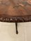 Tavolo antico vittoriano in legno di noce intarsiato, fine XIX secolo, Immagine 5