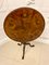 Antique Victorian Quality Burr Walnut Marquetry Inlaid Centre Table, 1880s, Image 1