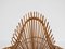 Großer Bambus Armlehnstuhl im Stil von Franco Albini, 1958 10