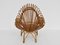 Large Bamboo Armchair in style of Franco Albini, 1958 9