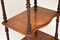 Table d'Appoint Victorienne Antique en Noyer 9