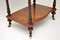 Antique Victorian Side Table in Burr Walnut, Image 10