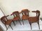 Vintage Beech Armchairs, 1950s, Set of 4, Image 5