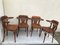 Vintage Beech Armchairs, 1950s, Set of 4, Image 3