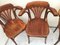 Vintage Beech Armchairs, 1950s, Set of 4 6