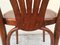 Vintage Beech Armchairs, 1950s, Set of 4 16