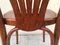 Vintage Beech Armchairs, 1950s, Set of 4, Image 16