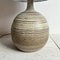 Studio Keramik Tischlampe mit Organischer Geriffelter Verzierung 4