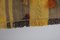 Tappeto Kilim a righe giallo con dettagli in tulu, Turchia, Immagine 11