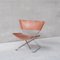 Mid-Century Leather & Steel Z-Down Lounge Chair by Erik Magnussen for Torben Ørskov 8