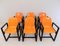 Orange Office Chairs, 1972, Set of 6 23