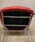 Chaises de Jeu Vintage en Rouge, Set de 4 10