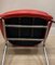 Vintage Game Chairs in Red, Set of 4, Image 10