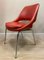 Chaises de Jeu Vintage en Rouge, Set de 4 15