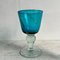 Marine Blue Wine Glasses from Mdina, Set of 4 1