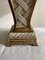 Rococo Style Faux Bamboo and Gilt Scroll Basketweave Table Lamp, 1970s 7