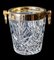 French Handmade Cut Crystal Wine Cooler, Image 1