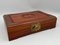 20th Century Red Fabric Ironwood Box, China, Image 2