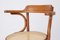 Early 20th Century Bentwood Armchair in Viennese Braid from Fischel, Image 7