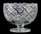Large Hand-Cut Crystal Vase Centerpiece, Image 1