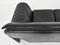 Black Architectural Leather Model DS-2011/02 Sofas, Switzerland, 1975, Set of 2 6