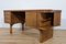 Art Deco Freestanding Walnut Desk, 1940s, Image 13