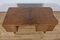 Art Deco Freestanding Walnut Desk, 1940s, Image 6