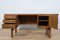 Art Deco Freestanding Walnut Desk, 1940s, Image 18