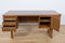 Art Deco Freestanding Walnut Desk, 1940s 17