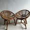 Italian Bamboo Hoop Chairs, Set of 2, Image 7