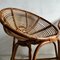 Italian Bamboo Hoop Chairs, Set of 2, Image 9
